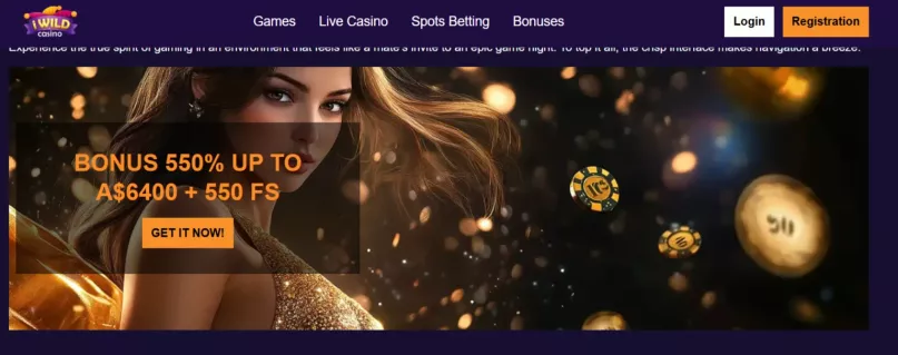Iwild Casino – 30 darmowych spinów bez depozytu i bonus do 4500 PLN
